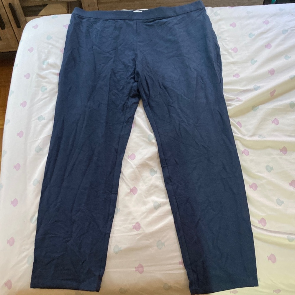 Halston Heritage Men's Navy Chinos